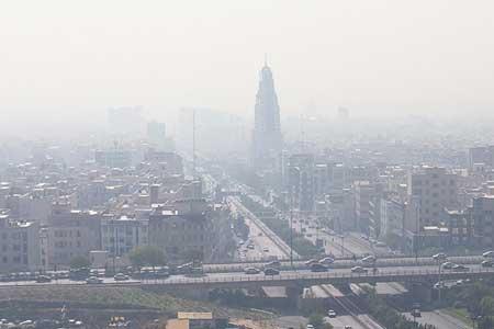 هشدار آلودگی هوا در 8 کلانشهر ، یخبندان در 21 مرکز استان