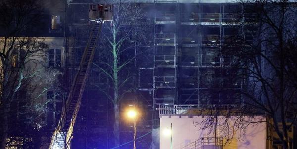 آتش سوزی بزرگ نزدیک موزه اورسی پاریس